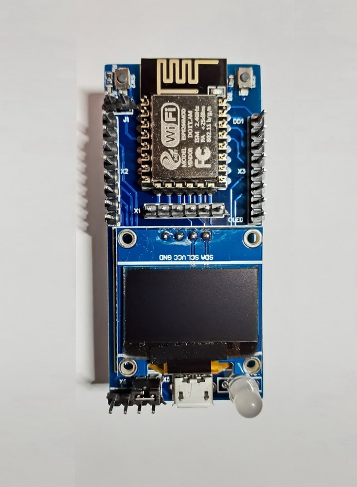 Контролер на основі ESP8266-12F з дисплеєм OLED 0,96”