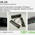 Introducing the New Black GGreg20_V3 Board: High-Voltage Adjustment Upgrade, Quality Control, and Warranty Stickers