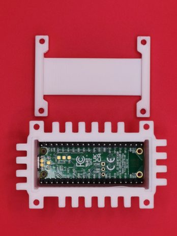 Plastic case ICL_RPIPW_ST_V1 for Raspberry Pi Pico W controllers with straight pin headers