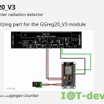 Official Fritzing part for the GGreg20_V3 Geiger counter module