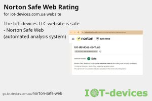 Read more about the article The IoT-devices LLC website is safe – Norton Safe Web